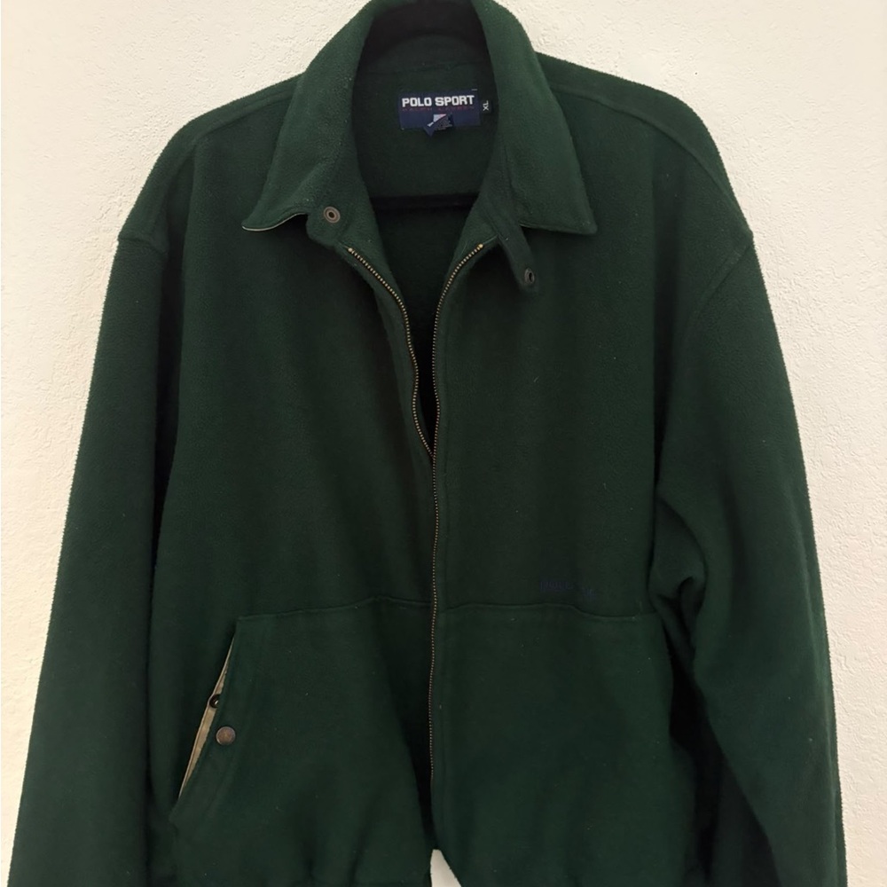 Polo Sport Ralph Lauren Dark Green Zip-Up Fleece